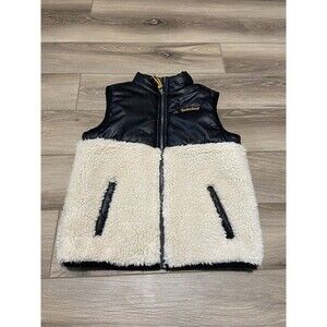 Timberland Toddler Size 4T Full Zip Puffer Vest Black‎